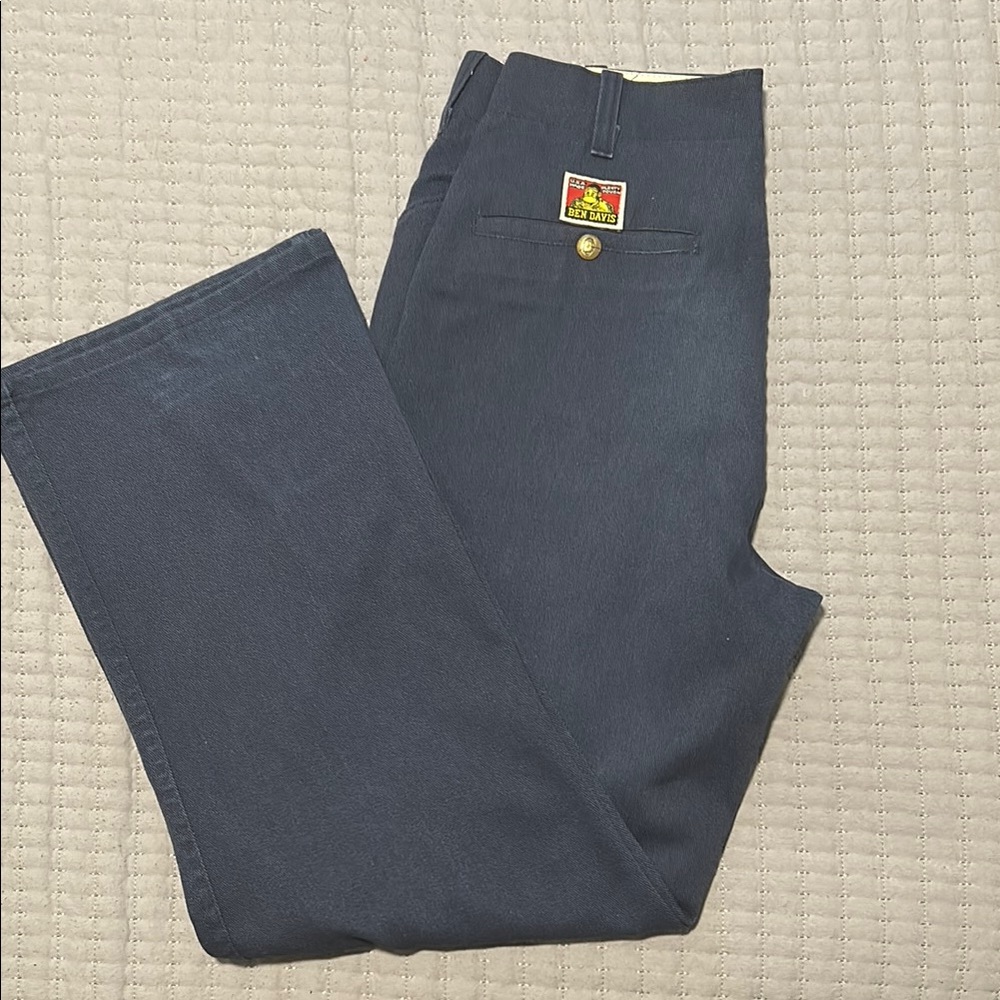 Ben Davis Dark Navy Straight Leg Pants